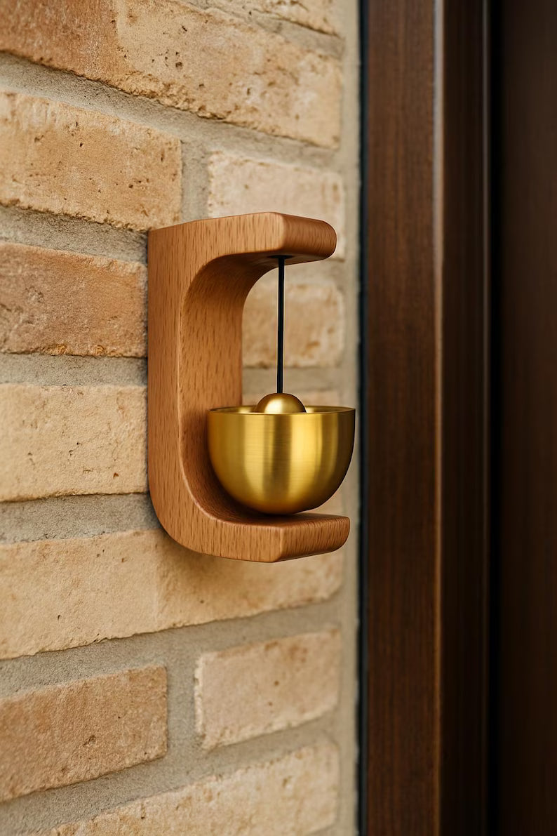 Solid Wood Doorbell